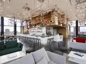 منطقة جلوس في citizenM New York Bowery