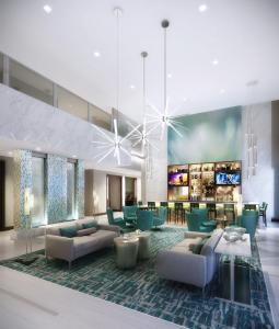 Wyndham Garden Miami International Airport電視和／或娛樂中心