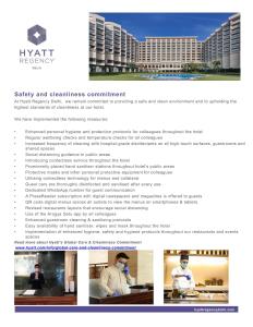 uma imagem de um website de um hotel em Hyatt Regency Delhi em Nova Deli