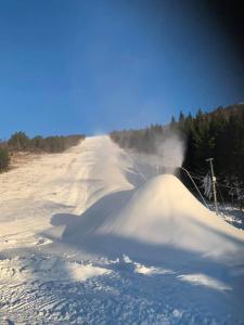 Hytte i Stryn med elbil lader iarna