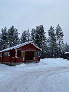 Hotell Moskogen under vintern