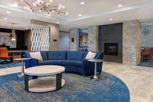 Гостиная зона в Homewood Suites By Hilton Austin/Cedar Park-Lakeline, Tx