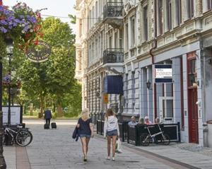 Gäster på Hotell Stadsparken