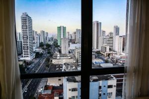 Udsigt til Recife eller udsigt til byen taget fra hotellet