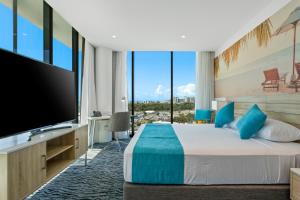 Cama ou camas em um quarto em Rydges Gold Coast Airport