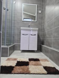 A bathroom at Гостиничный комплекс Адал