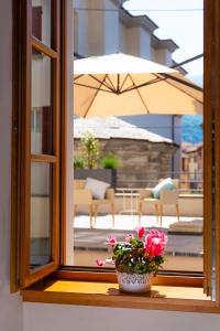 En balkong eller terrasse på Locanda Alberti