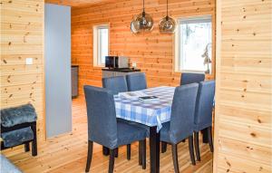 A seating area at Beautiful Home In Vrådal With Sauna