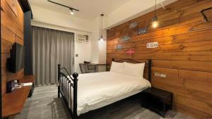 Katil atau katil-katil dalam bilik di Sky Tree B&B