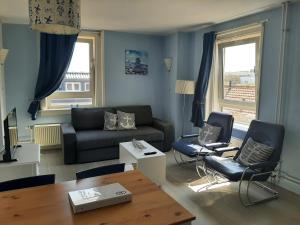 Zona d'estar a Appartementen Zandvoort