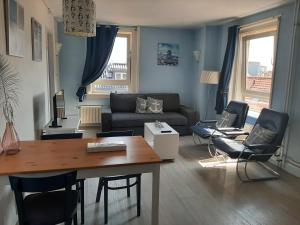 Zona d'estar a Appartementen Zandvoort