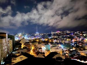 Vedere generală la Da Lat sau o vedere a orașului de la acest hotel