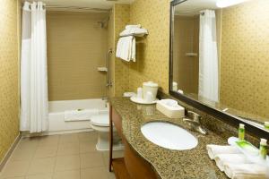 חדר רחצה ב-Holiday Inn Express Hotel & Suites Jacksonville Airport, an IHG Hotel