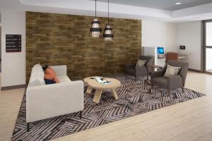 Χώρος καθιστικού στο Candlewood Suites - Detroit - Auburn Hills, an IHG Hotel