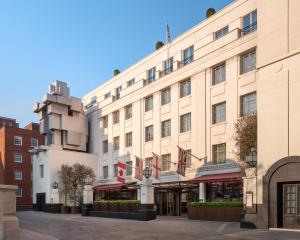 a rendering of the front of the hotel at The Beaumont Mayfair in London