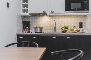 Dapur atau dapur kecil di The More Hotel Lund