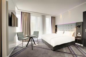 Voodi või voodid majutusasutuse Premier Inn Berlin Alexanderplatz toas