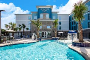 Poolen vid eller i närheten av Homewood Suites By Hilton Myrtle Beach Coastal Grand Mall