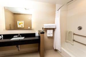 Vannituba majutusasutuses Fairfield Inn & Suites by Marriott Bay City, Texas