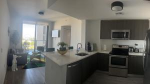 Кухня или мини-кухня в Luxury 2'2 apartment brickell downtown
