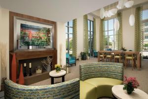 Khu vực ghế ngồi tại Hilton Garden Inn San Antonio Airport South