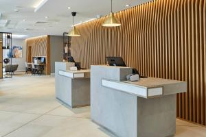 Preddverje oz. recepcija v nastanitvi Courtyard by Marriott Oxford City Centre