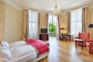 Voodi või voodid majutusasutuse Austria Trend Parkhotel Schönbrunn Wien toas