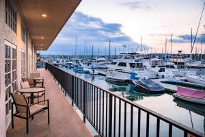 Balkoni atau teres di Hilton San Diego Airport/Harbor Island