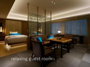 Area tempat duduk di Hotel The Celestine Kyoto Gion