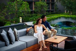 Oaspeți care stau la Hua Hin Marriott Resort and Spa