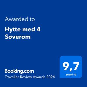 a screenshot of a phone with the text upgraded to hytle me summon at Hytte med 4 Soverom in Kristiansand