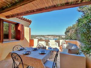 A balcony or terrace at Sea View La Marina