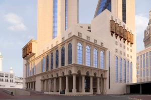 El edificio en el que está el hotel