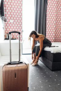 A bed or beds in a room at Stay Hotel Lisboa Aeroporto