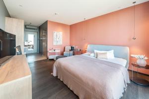 Voodi või voodid majutusasutuse hirschen dornbirn - das boutiquestyle hotel toas