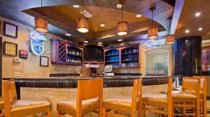 The lounge or bar area at Best Western Plus KC Speedway Inn & Suites