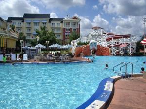 A piscina localizada em Disney's Boardwalk Inn ou nos arredores