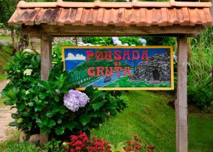 Сад в Pousada da Gruta