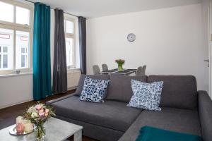 Ruang duduk di Schwerin Apartment AMaria