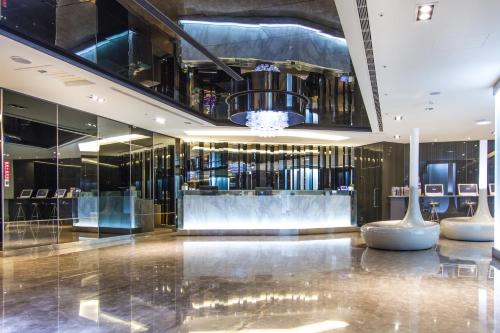 Гостиная зона в Hotel Reve Taichung