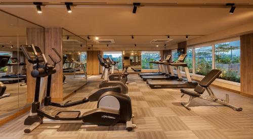 Centrul de fitness și/sau facilități de fitness de la Lemon Tree Premier City Center Pune