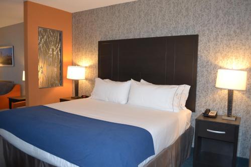 Holiday Inn Express Hotel & Suites Knoxville, an IHG Hotel 객실 침대