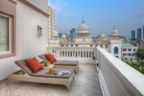 Un balcón o terraza en Maison De Camille Boutique Hotel