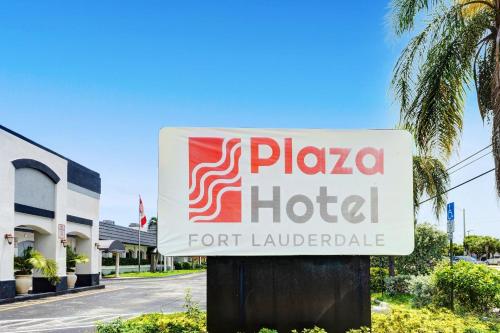 Plaza Hotel Fort Lauderdale的證明、獎勵、獎狀或其他證書