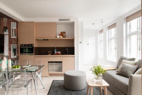 Eric Vökel Boutique Apartments - Copenhagen Suites廚房或簡易廚房