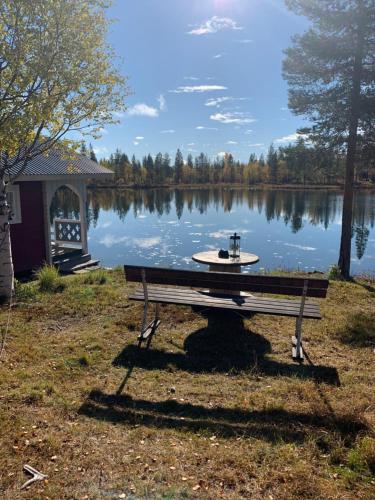 Naturlandskap nära semesterhuset