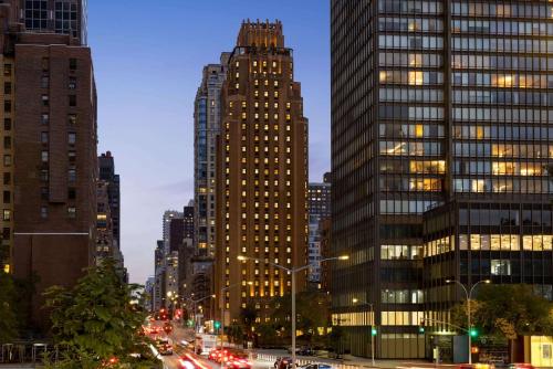 Una vista general de Nueva York o una vista desde la ciudad tomada desde el hotel