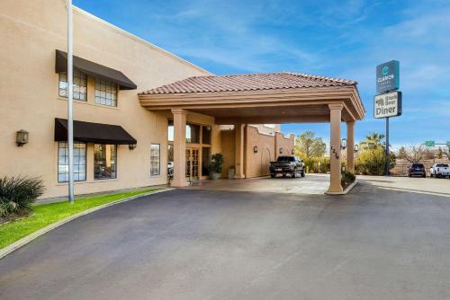 a parking lot in front of a hotel at Clarion Suites St George - Convention Center Area in St. George