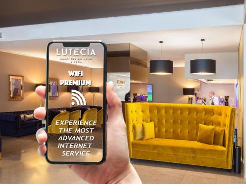 Гостиная зона в Lutecia Smart Design Hotel