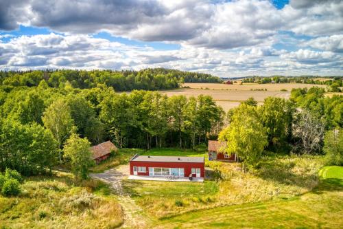 Naturlandskabet i nærheden af feriehuset